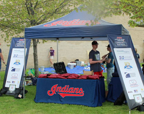 Cleveland Indians tent