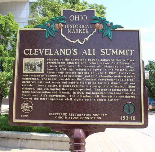 Cleveland's Ali Summit Historical Marker
