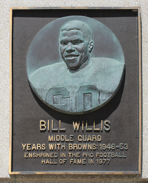 Cleveland Browns NFL Hall of Fame Bill Willis