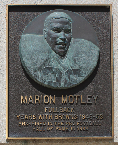 Cleveland Browns NFL Hall of Fame Marion Motley