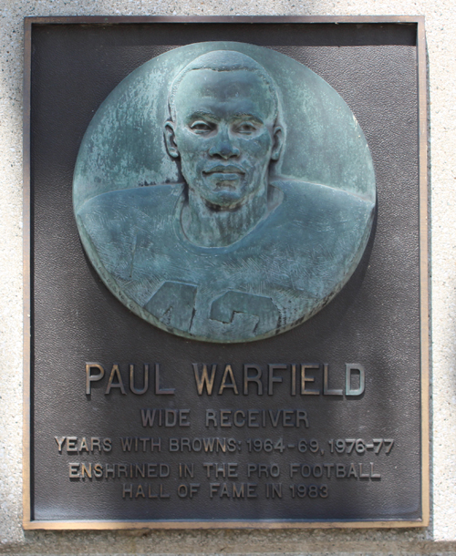 Cleveland Browns NFL Hall of Fame Paul Warfield