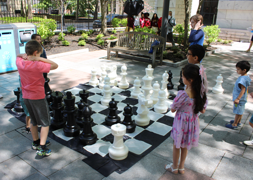 Celebrating the 100th anniversary - chess board