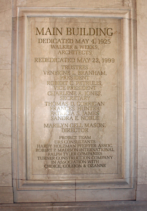 CPL Main Building dedication
