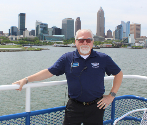 View of Cleveland from the Goodtime III with Captain Rick Fryan