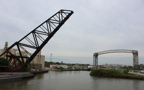 Cleveland bridges view you can only get from the Goodtime III
