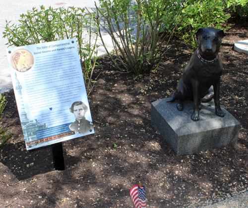 Statue of Harvey the Dog on Public Square