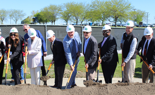 Groundbreaking at Sailing Center