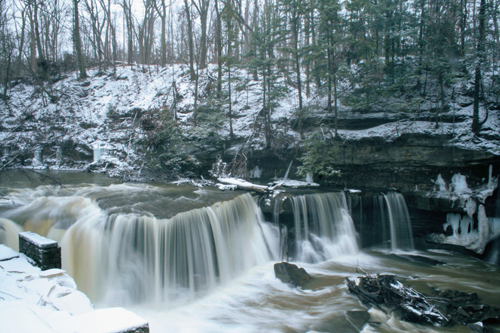 Great Falls of Tinkers Creek in Viaduct Park