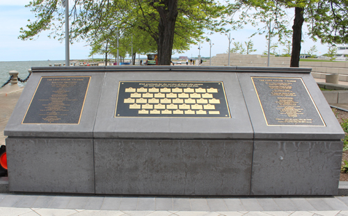 Lone Sailor Plaza tributes