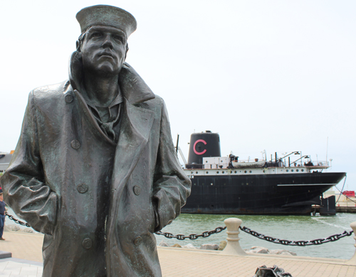 Lone Sailor Statue in Cleveland