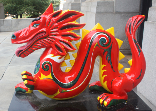 Vibrant Existence Dragon Public Art