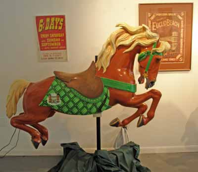 Euclid Beach Carousel horse - Scotty