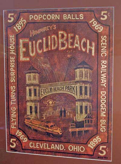 Euclid Beach poster - how about a 5 cent popcorn ball?