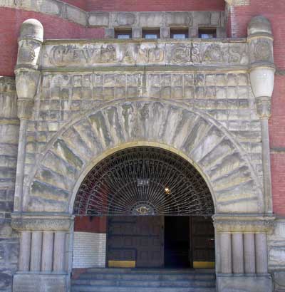 Entrance to The Cleveland Grays Armory