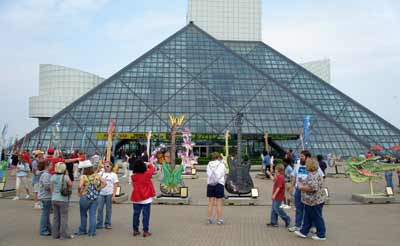 Guitarmania at the Rock and Roll Hall of Fame and Museum in Cleveland