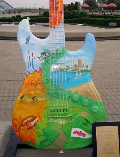 The seasons of Cleveland Guitar at Guitarmania in Cleveland