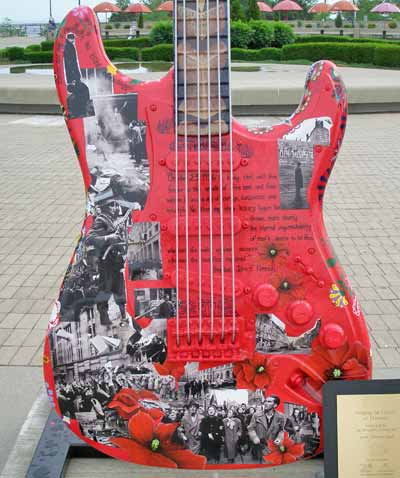 Hungarian Revolution  Guitar at Guitarmania in Cleveland