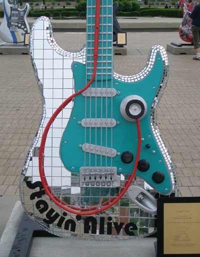 Staying Alive Guitar at Guitarmania
