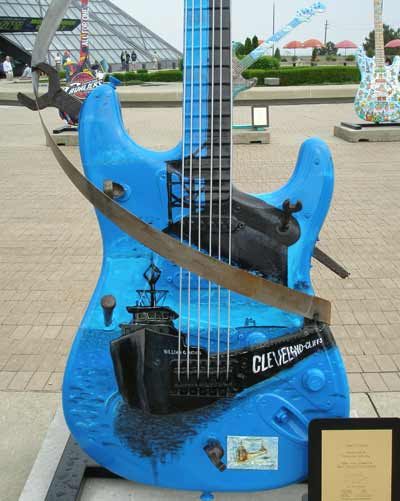 Steel Guitar at Guitarmania in Cleveland