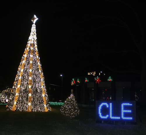 GE Nela Park Christmas Light Display 2015 in East Cleveland