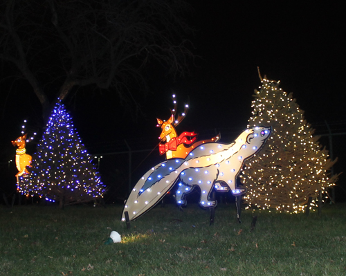 GE Nela Park Christmas Light Display 2015 in East Cleveland