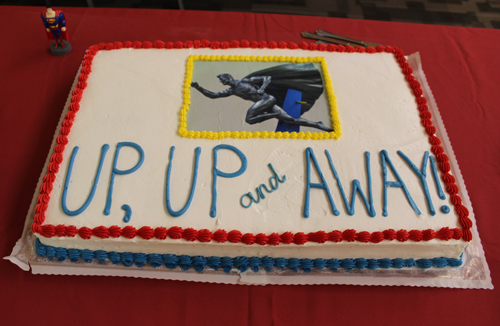 Superman cake