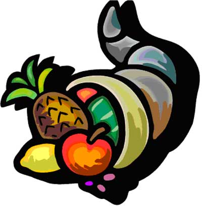 Thanksgiving cornucopia