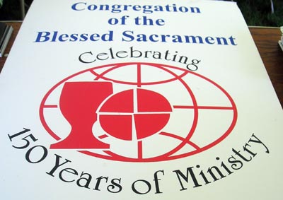 Blessed Sacraments 150th anniversary