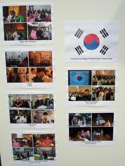 Korean display at the Cleveland Catholic Fest 2007