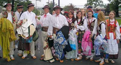 Young Polish Dancers at the Cleveland Catholic Fest