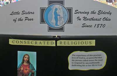 Little Sisters of the Poor display
