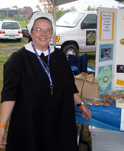Sister  of the Holy Spirit at the Catholic Fest