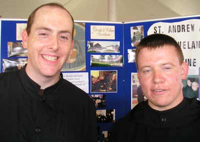 Monks from St. Andrew's Abbey