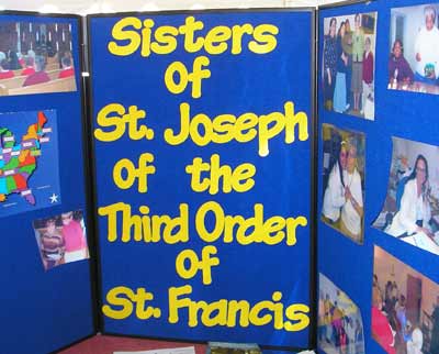 Sisters of St. Joseph display at The Fest