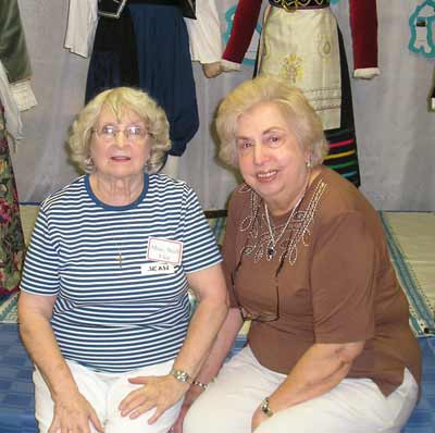 Orion Express at Saints Constantine & Helen Cathedral Greek Fest 2007 Greek Women