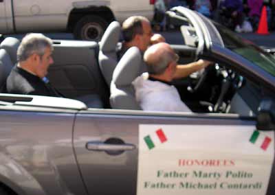 Father Marty Polito and Father Michael Contardi