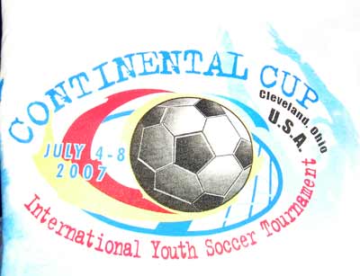 Continental Cup 2007 T-shirt