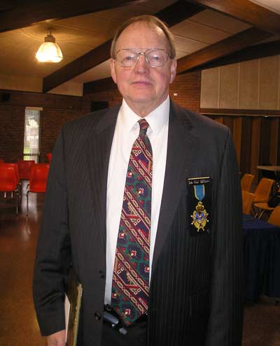 Rolf Bergman, (born in Sweden) Grand Master of entire District