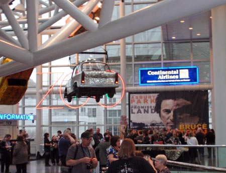 Bruce Springsteen at Rock and Roll Hall of Fame in Cleveland photos by Dan Hanson