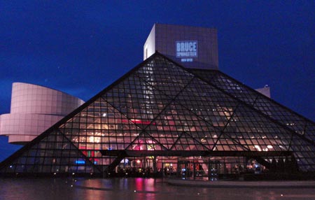 Rock and Roll Hall of Fame - Bruce Springsteen exhibit photos by Dan Hanson