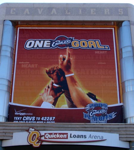 Cleveland Cavaliers playofs 2009 - one goal