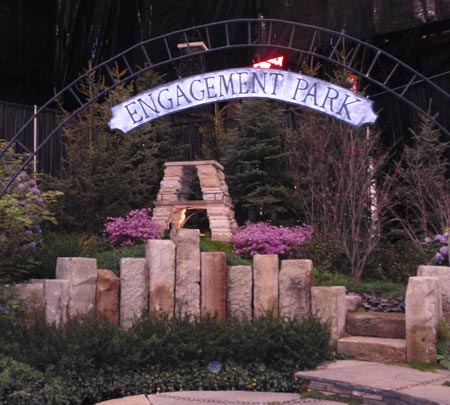 Engagement Park at the 2009 Cleveland Home and Garden Show (photos by Dan Hanson)