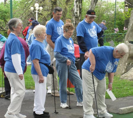 Senior Olympic Competitors in Cleveland Ohio