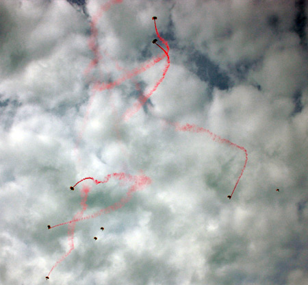 US Army Golden Knights Parachute Team