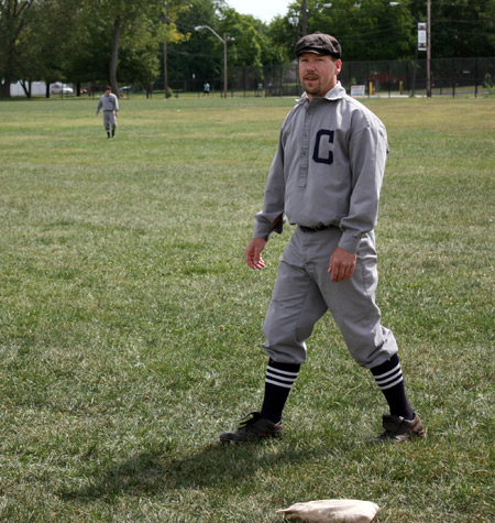 Cleveland Blues 'Constable' Dan Bing First base