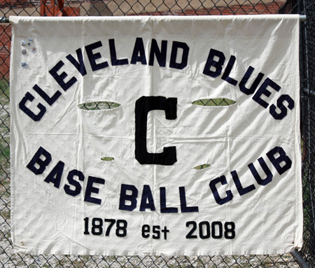 Cleveland Blues Baseball Club banner