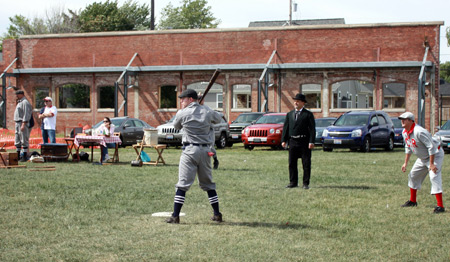 Cleveland Blues Baseball Club vs Crossing Rails