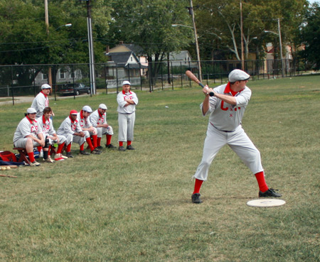 Crossing Rails Baseball Club batter