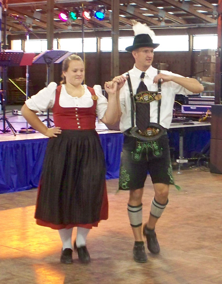 2010 Cleveland Labor Day Oktoberfest German dancers