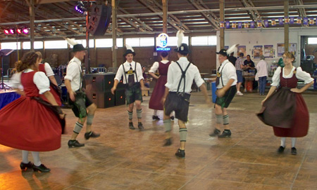 2010 Cleveland Labor Day Oktoberfest German dancers
